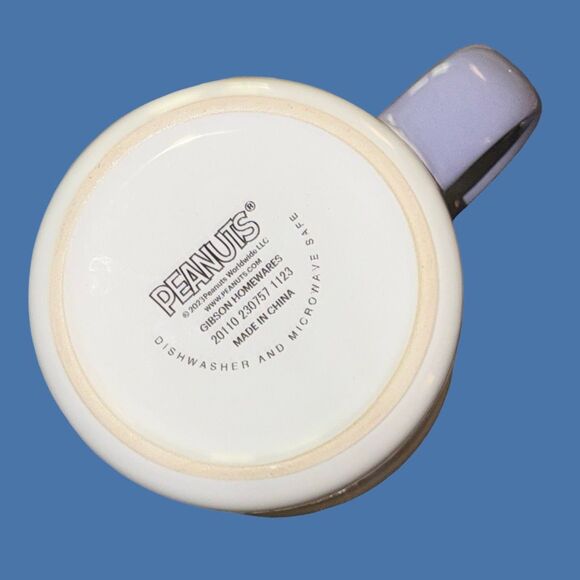 2023 New Colorful Stripes 19oz Coffee Mug Snoopy & Easter Bunny Basket Eggs - Picture 4 of 8